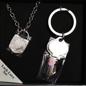 Necklace and keychain set